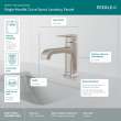 Peerless Ezra(R): Single-Handle Curved Spout Lavatory Faucet, P1573LF-BN