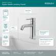 Peerless Precept(R): Single Top Handle Lavatory Faucet, P1647LF-M-0.5