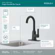 Peerless Ezra(R): Single-Handle Bar Faucet, P1871LF-BL