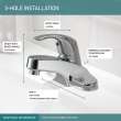 Peerless Core: Single Handle Bathroom Faucet, P188620LF-M