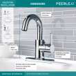 Peerless Precept(R): Single-Handle Lavatory Faucet, P191102LF-TP