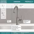 Peerless Westchester(R): Single-Handle Kitchen Faucet, P1923LF-SS