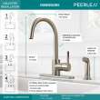 Peerless Precept(R): Single Handle Kitchen Faucet with Spray, P199152LF-SS