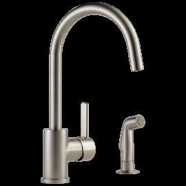 Peerless Precept(R): Single Handle Kitchen Faucet with Spray, P199152LF-SS