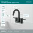 Peerless Precept(R): Two Handle Centerset Lavatory Faucet, P2530LF-BL