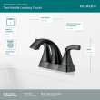 Peerless Parkwood(R): Two Handle Centerset Lavatory Faucet, P2535LF-BL