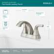 Peerless Parkwood(R): Two Handle Centerset Lavatory Faucet, P2535LF-BN