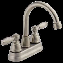 Peerless Claymore(TM): Two Handle Bathroom Faucet, P299685LF-BN