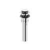Lavatory Push Drain With Overflow, U.0127DOFAPC