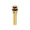 Lavatory Push Drain With Overflow, U.0127DOFEG