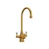 Georgian Era(TM) Three Handle Bar/Food Prep Filter Kitchen Faucet, U.1220LS-ULB-2