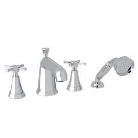 Deco(TM) 4-Hole Deck Mount Tub Filler, U.3153X-APC