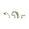 Edwardian(TM) 4-Hole Deck Mount Tub Filler, U.3248L-STN