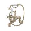 Traditional Exposed Wall Mount Tub Filler, U.3511X/1-STN
