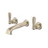 Edwardian(TM) Wall Mount Lavatory Faucet Trim With U-Spout, U.3560L-STN/TO-2