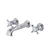 Edwardian(TM) Wall Mount Lavatory Faucet Trim With U-Spout, U.3561X-APC/TO-2