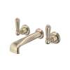 Edwardian(TM) Wall Mount Tub Filler Trim With U-Spout, U.3580L-STN/TO
