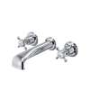 Edwardian(TM) Wall Mount Tub Filler Trim With U-Spout, U.3581X-APC/TO