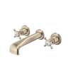 Edwardian(TM) Wall Mount Tub Filler Trim With U-Spout, U.3581X-STN/TO
