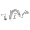 Georgian Era(TM) 4-Hole Deck Mount Tub Filler With C-Spout, U.3648LSP-APC