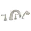 Georgian Era(TM) 4-Hole Deck Mount Tub Filler With C-Spout, U.3648LSP-PN