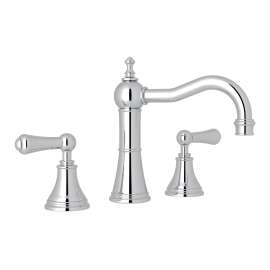 Georgian Era(TM) Widespread Lavatory Faucet With Column Spout, U.3723LS-APC-2