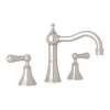 Georgian Era(TM) Widespread Lavatory Faucet With Column Spout, U.3723LS-STN-2
