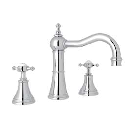 Georgian Era(TM) Widespread Lavatory Faucet With Column Spout, U.3724X-APC-2
