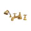 Edwardian(TM) 4-Hole Deck Mount Tub Filler With Low Spout, U.3738X-EG