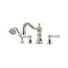 Edwardian(TM) 4-Hole Deck Mount Tub Filler With Column Spout, U.3745L-PN