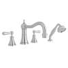 Georgian Era(TM) 4-Hole Deck Mount Tub Filler With Column Spout, U.3747LSP-APC