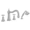 Georgian Era(TM) 4-Hole Deck Mount Tub Filler With Column Spout, U.3748X-APC