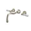 Edwardian(TM) Wall Mount Tub Filler Trim With Column Spout, U.3780L-PN/TO
