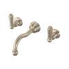 Edwardian(TM) Wall Mount Lavatory Faucet Trim With Column Spout, U.3790L-STN/TO-2