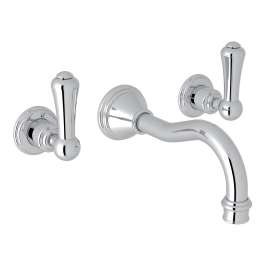 Georgian Era(TM) Wall Mount Lavatory Faucet Trim, U.3793LS-APC/TO-2
