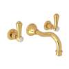 Georgian Era(TM) Wall Mount Lavatory Faucet Trim, U.3793LSP-EG/TO-2
