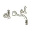 Georgian Era(TM) Wall Mount Lavatory Faucet Trim, U.3793LSP-PN/TO-2