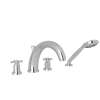 Holborn(TM) 4-Hole Deck Mount Tub Filler With U-Spout, U.3849X-APC