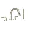 Holborn(TM) 4-Hole Deck Mount Tub Filler With C-Spout, U.3975LS-PN