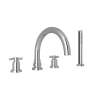 Holborn(TM) 4-Hole Deck Mount Tub Filler With C-Spout, U.3976X-APC