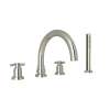 Holborn(TM) 4-Hole Deck Mount Tub Filler With C-Spout, U.3976X-PN
