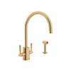 Holborn(TM) Two Handle Kitchen Faucet With Side Spray, U.4312LS-SEG-2
