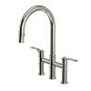 Armstrong(TM) Pull-Down Bridge Kitchen Faucet With C-Spout, U.4549HT-PN-2