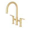 Armstrong(TM) Pull-Down Bridge Kitchen Faucet With C-Spout, U.4549HT-SEG-2