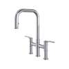 Armstrong(TM) Pull-Down Bridge Kitchen Faucet With U-Spout, U.4551HT-APC-2