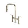 Armstrong(TM) Pull-Down Bridge Kitchen Faucet With U-Spout, U.4551HT-PN-2