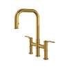 Armstrong(TM) Pull-Down Bridge Kitchen Faucet With U-Spout, U.4551HT-ULB-2