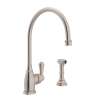 Georgian Era(TM) Kitchen Faucet With Side Spray, U.4702STN-2