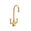 Georgian Era(TM) Two Handle Bar/Food Prep Kitchen Faucet, U.4711EG-2