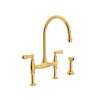 Georgian Era(TM) Bridge Kitchen Faucet With Side Spray, U.4719L-EG-2